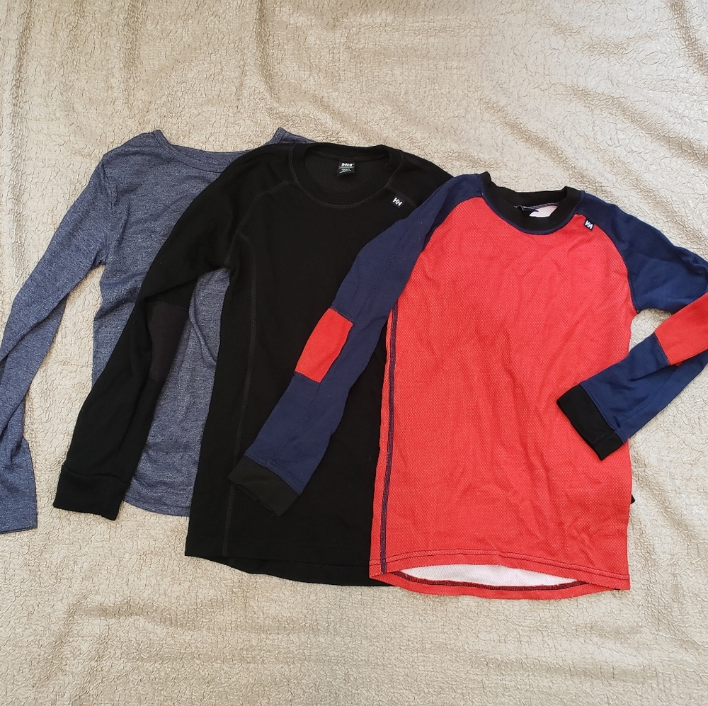 Boys long johns winter ski base layers